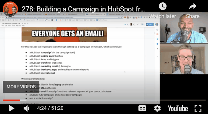 Building a Campaign in HubSpot from Start to Finish | HubShots